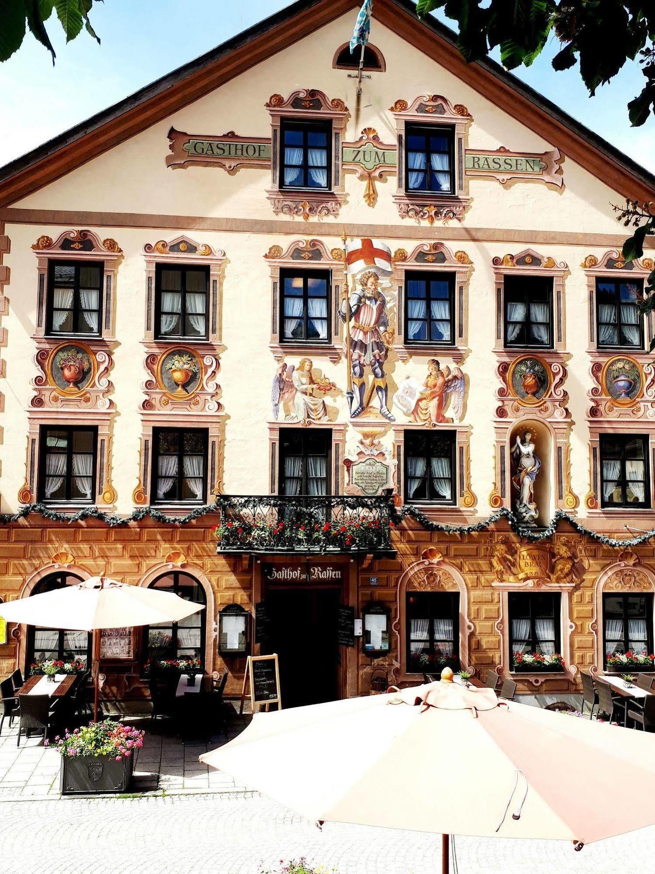 Gasthof Zum Rassen Hotell Garmisch-Partenkirchen Exteriör bild